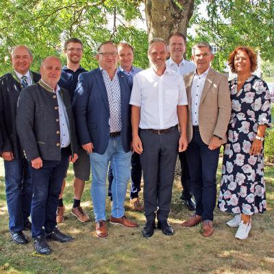 Eröffnung Kläranlage und Brunnenhäuser