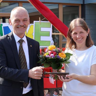 Feierliche Eröffnung Kinderkrippe